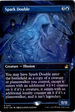 Spark Double (Anime Borderless) Ravnica Remastered RVR Normal NM - Image 1