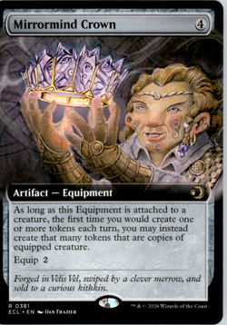 Mirrormind Crown (Extended Art) - Lorwyn Eclipsed (ECL) normal - Image 1