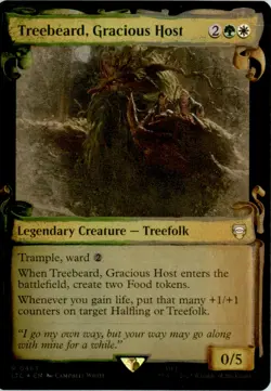 Treebeard, Gracious Host (Showcase Scrolls) The Lord of the Rings: LTC Foil NM - Image 1