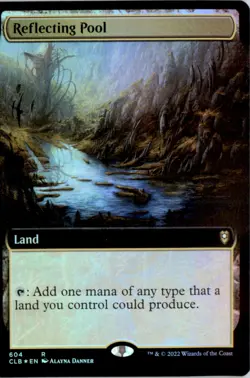 Reflecting Pool (Extended Art) Battle for Baldur's Gate Foil NM - Image 1