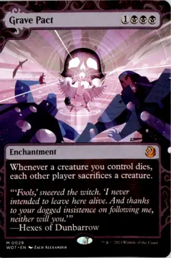 Grave Pact Wilds of Eldraine: Enchanting Tales WOT Normal NM - Image 1