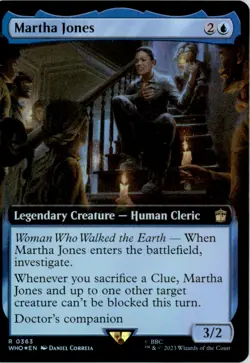 Martha Jones (Extended Art) Universes Beyond: Doctor Who WHO Foil NM - Image 1