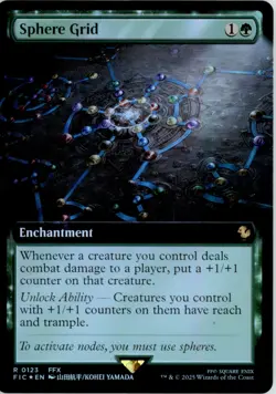 Sphere Grid (Extended Art) Commander: FINAL FANTASY FIC Foil NM - Image 1