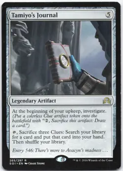 Tamiyo's Journal (Entry 546) Normal R Shadows over Innistrad 265 NM - Image 1