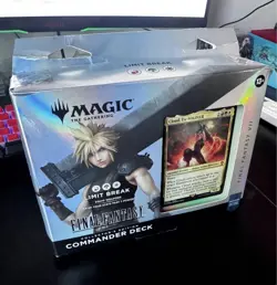*Damaged* MTG Final Fantasy Limit Break Commander Deck Collector's Edition Rare - Image 1