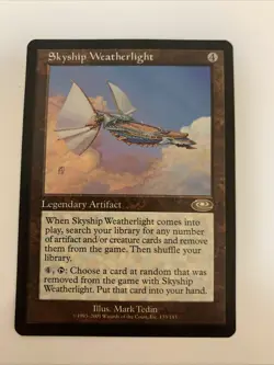 MTG NM Skyship Weatherlight Planeshift Free Shipping In The US With Tracking - Image 1