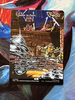 Trouble in Pairs (Borderless) Teenage Mutant Ninja Turtles Source Material... - Image 1