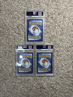 3x SEQUENTIAL 2025 POKEMON SVP EN-SV BLACK STAR PROMO #174 EEVEE EX PSA 9 - Image 2