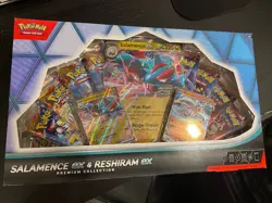 NEW SPECIAL-Pokemon Cards - Salamence ex & Reshiram ex Premium Collecion - Image 1
