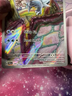 Arctibax Paldea Evolved Illustration Rare Pokemon TCG Card 209/193 NM Condition - Image 3