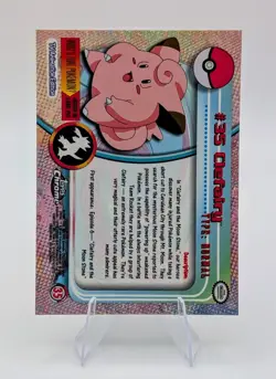 2000 Topps Chrome Pokemon: Clefairy #35 - NM - Image 2