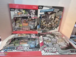 Pokemon Sam's Club Black Bolt & White Flare Bundles (Lot of 2) - Image 1