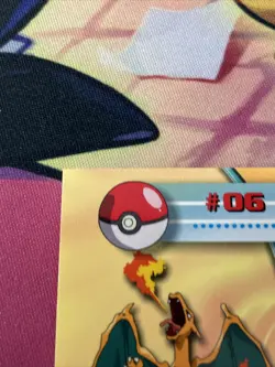 1999 Topps Pokemon - Charizard #06 Non Holo / Black Logo TV Animation Series NM - Image 3