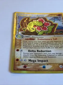 Meganium (Delta Species) 4/101 Dragon Frontiers Holo Pokemon TCG Card LP - Image 2