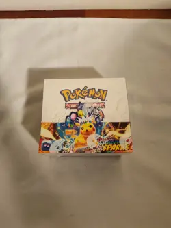 Pokemon TCG Scarlet Violet Surging Sparks Booster Box English New Factory Sealed - Image 1