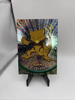 2000 Topps Chrome Pokemon: Abra #63 - NM - Image 1