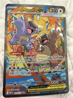 Pokemon TCG Mega Kangaskhan EX 182/132 - Image 1