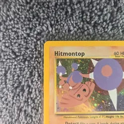 Pokemon TCG Hitmontop Neo Discovery Holo Rare Card 3/75 - Image 2