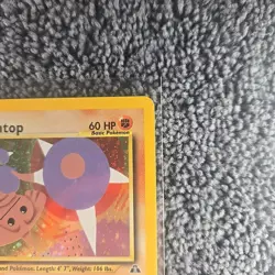 Pokemon TCG Hitmontop Neo Discovery Holo Rare Card 3/75 - Image 3