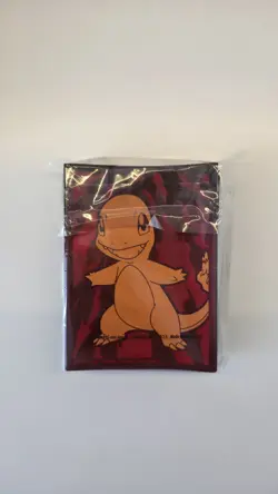 Pokemon TCG 65x Sealed Charmander Obsidian Flames ETB Card Sleeves - Image 1
