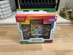 Pokemon TCG: 30th Anniversary First Partner Illustration Collection Box x3 Promo - Image 1