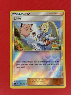 Pokemon Regional Championships Promo Holo Lillie 125a/156 LP - Image 1