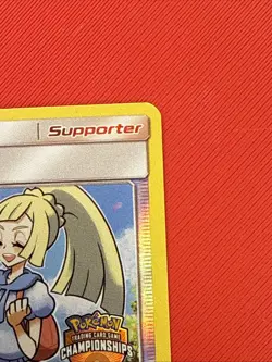 Pokemon Regional Championships Promo Holo Lillie 125a/156 LP - Image 3