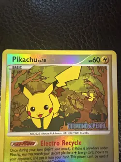 Pokemon TCG Pikachu LV.15 Diamond & Pearl 94/123 Burger King Promos - Image 3