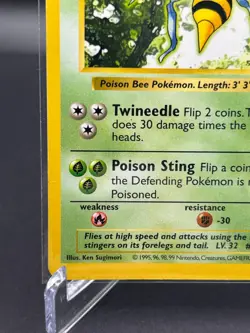 Beedrill Pokemon TCG 17/102 Base Set (1999) SHADOWLESS! Vintage Card - Image 4