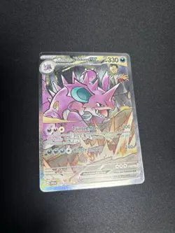 Pokemon TCG Team Rockets Nidoking EX 233/182 Destined Rivals - Image 5