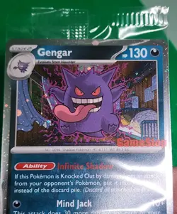 Pokemon GameStop Stamped Exclusive Gengar Promo Sealed 050/088 - Image 3