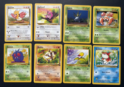 Pokemon TCG Jungle Set - lot of 8 Cards Common Uncommon LOT #15 LP Vintage WOTC - Image 1