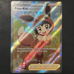 Poke kid 70/72 Pokemon Shining Fates LP - Image 1