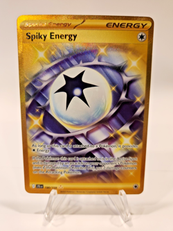 Spiky Energy 190/159 Gold Hyper Rare Pokemon TCG Journey Together - Image 1