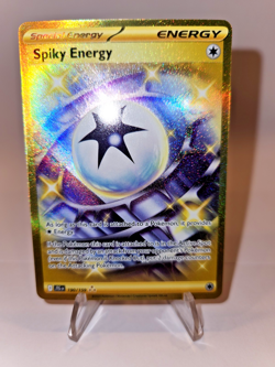 Spiky Energy 190/159 Gold Hyper Rare Pokemon TCG Journey Together - Image 2