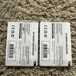 Pokemon Together Pikachu/Eevee 151 PokePost Pop-Up Promo 025/133 New Sealed - Image 2