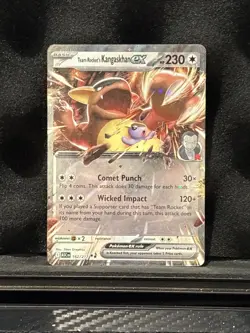Pokemon Team Rocket's Kangaskhan ex Ascended Heroes Double Rare 162/217 NM - Image 1