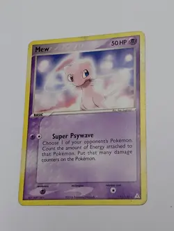 Pokemon TCG - Mew 111/110 - EX Holon Phantoms - Non-Holo Rare - Image 1