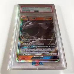 🔥🔥🔥 PSA 9 MINT ONIX GX Hidden Fates Sun & Moon 2019 36/68 Pokemon Card - Image 4