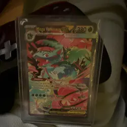 Pokemon Mega Venusaur EX Holo 380 HP Special Illustration Rare Me01 177/132 - Image 1