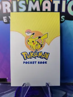 Pokemon Pocket Book Set Pikachu Raichu Cracked Ice Holo - Image 2