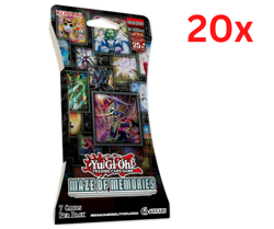 20 x YU-GI-OH! TCG Maze of Memories 7x Foil card Blister Pack - Image 5