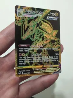 Rayquaza VMAX Secret Rare Holo TG29/TG30 Silver Tempest Mint Pokemon TCG - Image 1