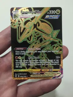 Rayquaza VMAX Secret Rare Holo TG29/TG30 Silver Tempest Mint Pokemon TCG - Image 2