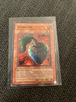 YUGIOH TCG, Cobra Jar, DR1-EN023, common, unlimited - Image 1