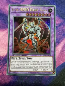 Yugioh Evil HERO Dark Gaia Ultra Rare STP6 NM - Image 1