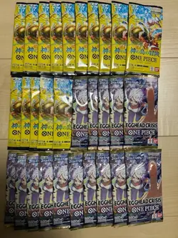 Total 30Packs ONE PIECE TCG CARD ADVENTURE ON GOD'S ISLAND Japanese SEALED Cards - Image 1
