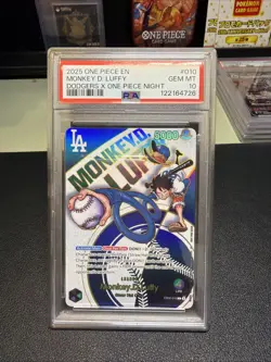 Monkey.D.Luffy (010) (Dodgers x ONE PIECE) EB02-010 One Piece Promotion - Image 1