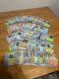 220 Pokemon Masterball And Pokeball Holo Card Lot 2022-2025 All Sleeved - Image 1