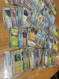 220 Pokemon Masterball And Pokeball Holo Card Lot 2022-2025 All Sleeved - Image 5